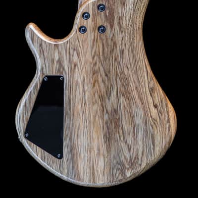 Handmade American Exotic Guitars Studio Series 4 String Bass, Quilt Maple/Limba, Made in U.S.A. image 7