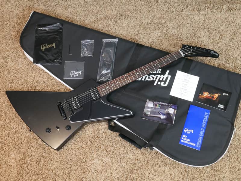 Video! 2019 Gibson Explorer Tribute B2 Black image 1