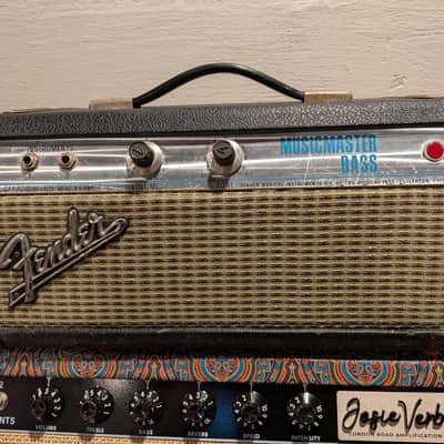 Fender Music Master Bass / Guitar Amp Hotrodded Head image 1