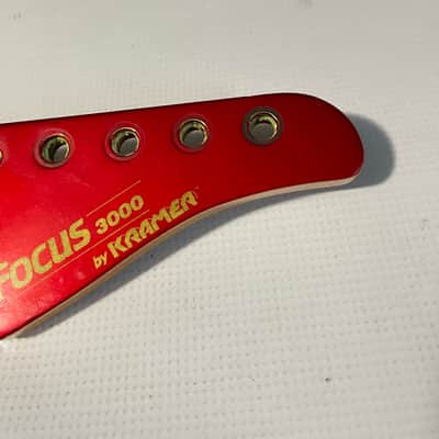 1984 Made in Japan Kramer Focus 3000 Beak Guitar Neck Floyd Ready 22 Frets image 6
