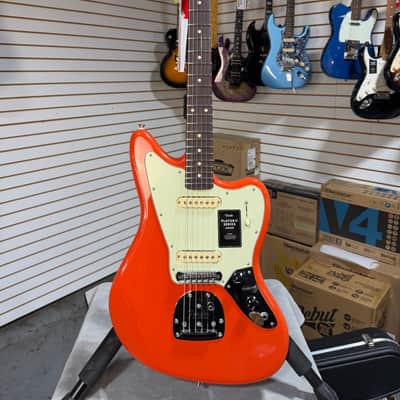 Fender Player II Jaguar - Coral Red & PLEK*D #907 image 5