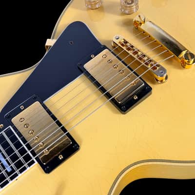 2025 Les Paul Custom Custom Shop Murphy Lab Ultra Light Aged ~ Aged Aspen White image 6