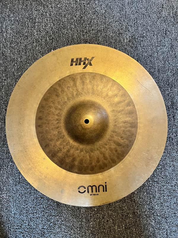 Used Sabian HHX Omni 19" Crash Ride 1764g w/ video demo of actual cymbal for sale image 1