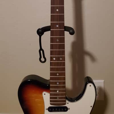 Warmoth Hybrid Tele 2022 - Black-Red-Yellow Burst - Right Hand Reverse image 6