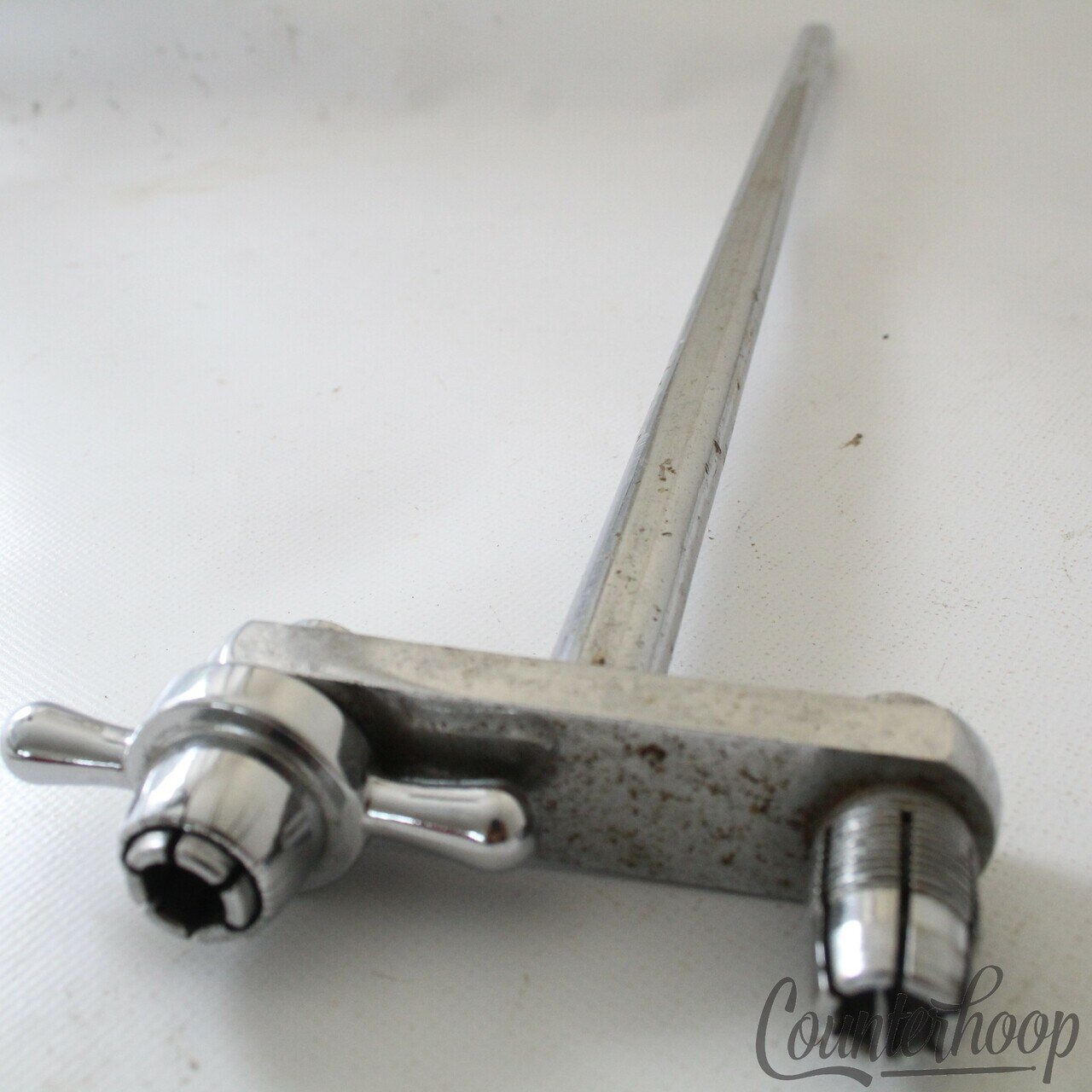 Rogers Swivomatic Double Tom L-Arm Holder Bass Drum Mount USA Holiday/Powertone — main photograph