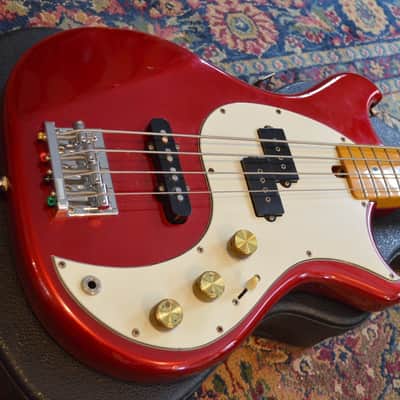 Westone  Concord 2 II Bass guitar w original case PJ 1983 Red image 10