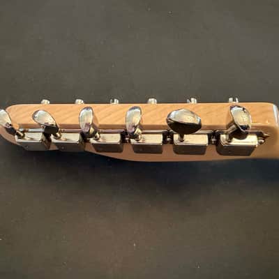 Warmoth Tele 1/4 sawn SS frets w/"Tuners" image 5