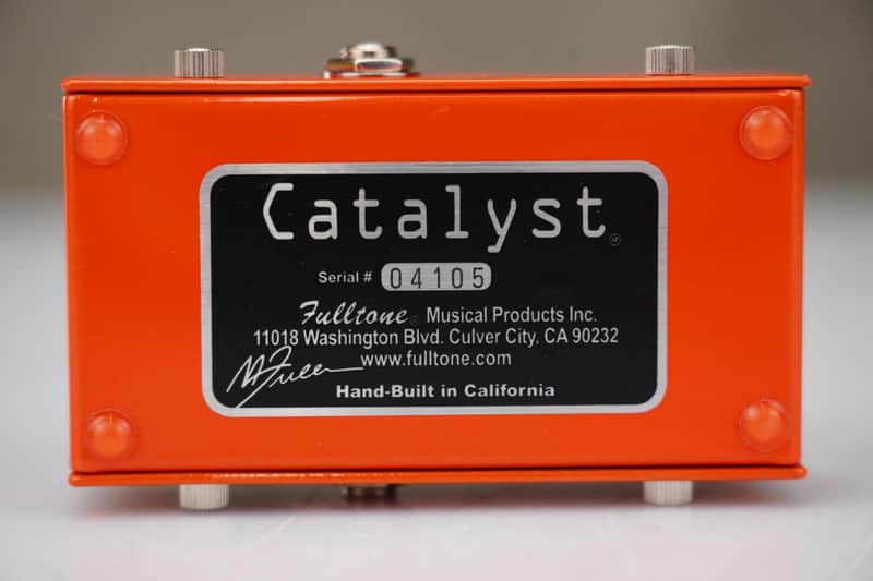 Fulltone Catalyst Overdrive Guitar Effects Pedal #59187 | Reverb