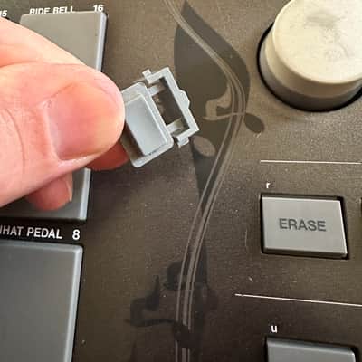 Gray button cap for Akai MPC3000LE MPC 3000 LE GREY cursor, soft key, commands BUTTON image 5