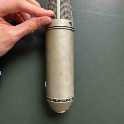 Neumann U 87 Large Diaphragm Multipattern Condenser Microphone 1967 - 1985 - Nickel imagen 6