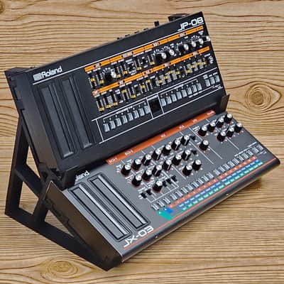 The Analog Source 2 Tier 3D Printed Desktop Mounting Stand For Roland Boutique Series A-05 D-05 SH-01A TB-03 Bassline Synthesizers - USA Made