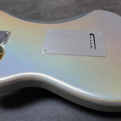 Fender H.E.R. Stratocaster BRAND NEW Limited Edition Artist Signature Custom Chrome Glow Anodized Aluminum 60s Vintage Spec Noiseless Pickups HER Strat Color Change Flip Flop Paint Guitar image 7