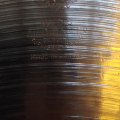 Zildjian 14" Hi Hats 80's brass image 5