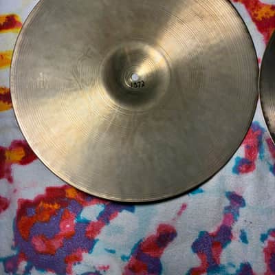 Zildjian 15" Hat Pair 60s (1372/996g) 🧿DEMO CLIP🧿 image 9
