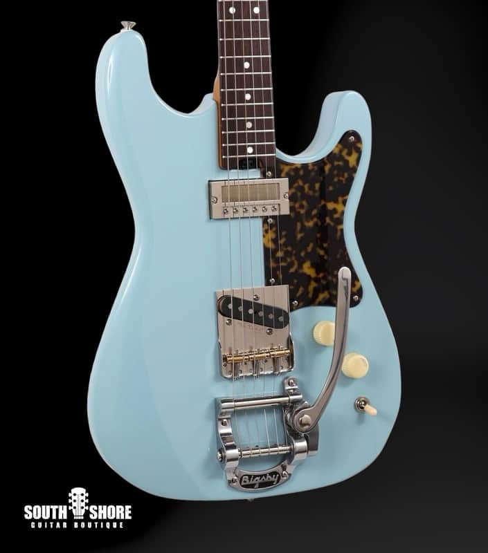 Kithara Guitars Harland Baritone - Sonic Blue image 1