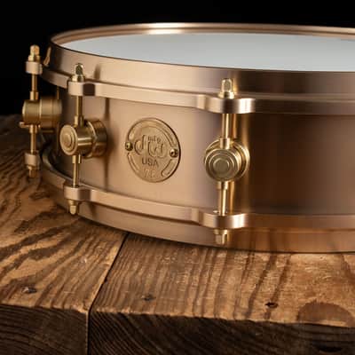 DW 4"x14" True-Cast Bronze Snare Drum image 2