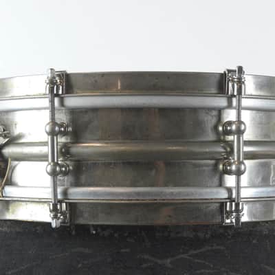 1920s Ludwig 4x14 "All Around" Dance Model Snare Drum image 3
