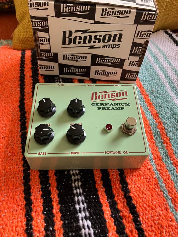 Benson Amps Germanium Preamp 2024 - Present - Seafoam Green image 1