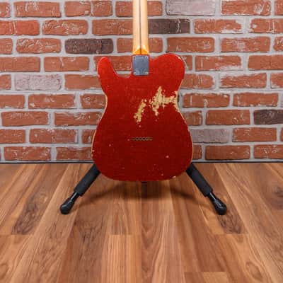 Fender Custom Shop Telecaster Relic Red Sparkle 2013 w/OHSC image 7