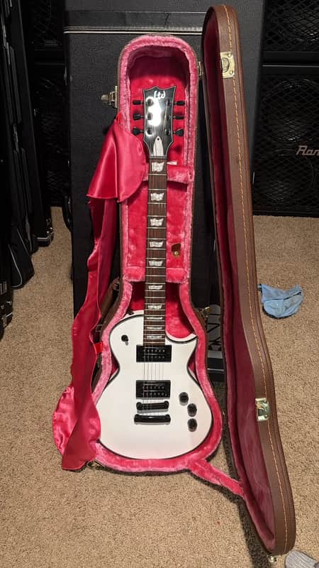 ESP LTD EC-256 with Jatoba Fretboard 2017 - Present - Snow White image 1
