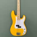 Used Squier FSR Sonic Series Precision Bass Graffiti Yellow