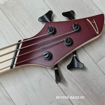 Dingwall NG3 4-String Nolly, Pegasus Red LTD, Signature, Limited Edition image 5