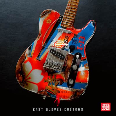 Fender Telecaster MXY-7 Ohka Cherry Blossom Kamikaze V3 Heavy Aged Relic (Limited Edition) image 9