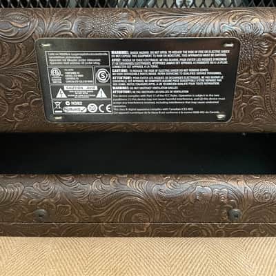 ULTRA RARE 2012 Marshall DSL5CCW Country Western Limited Edition AMP - Brown Tooled Leather image 10