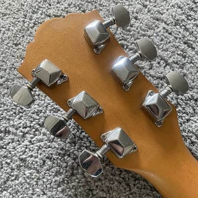 Blue Mini Electric Guitar, Solid Basswood Body, Maple Neck, Rosewood Fingerboard image 11