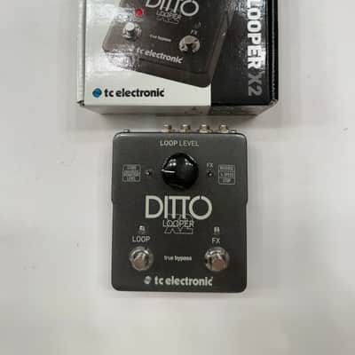 TC Electronic Ditto X2 Looper Loop Sampler True Bypass Guitar Effect Pedal