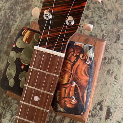 Taconic #218 4 String Electric Cigar Box Tenor Ukulele - Padron 1964 No. 4 image 16
