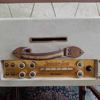 1960s SELMER TRUVOICE automatic Selector Tone - red and cream - The Beatles era 60s image 9