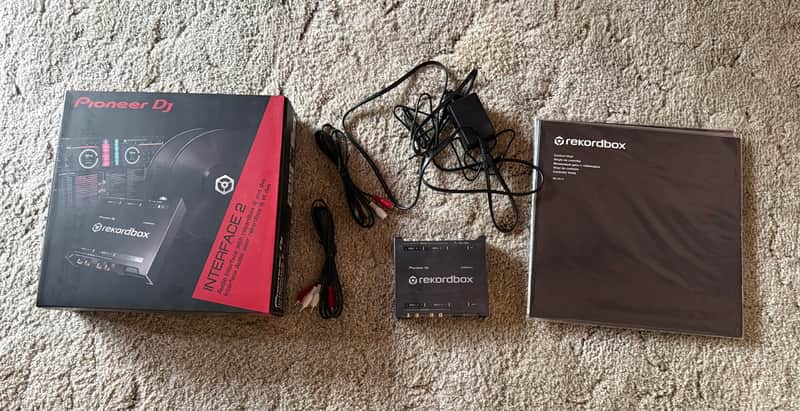 Pioneer INTERFACE 2 - Audio Interface with Rekordbox DJ and DVS 2010s - Black image 1