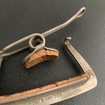 Filstrup / Elton Early 1900’s Guitar Capo - Brass image 4