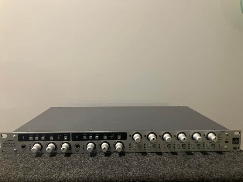 Audient ASP800 8-Channel Microphone Preamp/ADC 2010s - Silver image 1