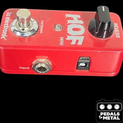 TC Electronic Hall of Fame V1 Mini Reverb 2013 - 2020 - Red - X17954 image 5