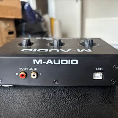 M-Audio M-Track Solo USB Audio Interface 2020 - Present - Black image 4