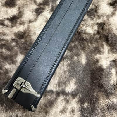 1969-1972 Gibson Les Paul Vintage Rectangular Guitar Hard Case - Black / Purple image 9