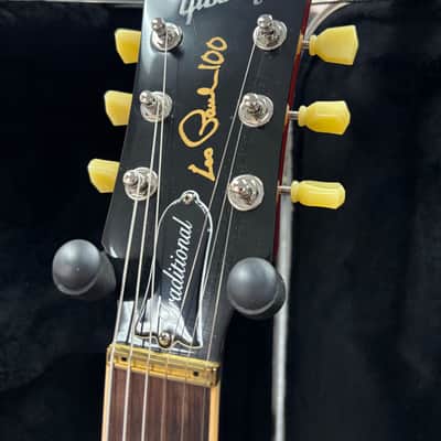 2015 Gibson Les Paul Traditional 100 - Heritage Cherry Sunburst w/ Case image 5
