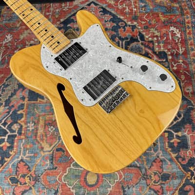 Fender 1972 Thinline Telecaster Reissue *6.5 lbs* Model TN72 Natural - 2013 Fujigen image 6
