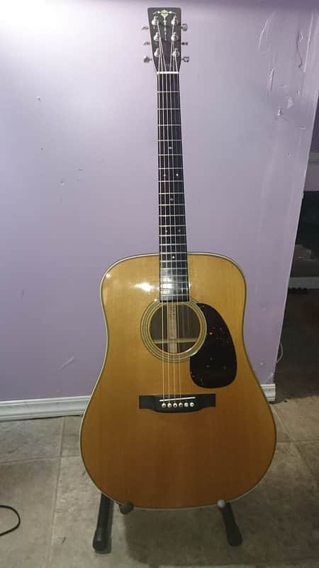 Tokai cat's eye ce-800 replica pre war martin D-28 w/HC image 1