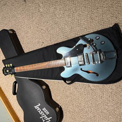 Epiphone 339 pro 2012-2018 - Pelham blue image 1