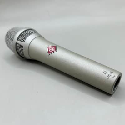 Neuman KMS 105 Handheld Supercardioid Condenser Microphone - Silver w/ Box & Bag image 6