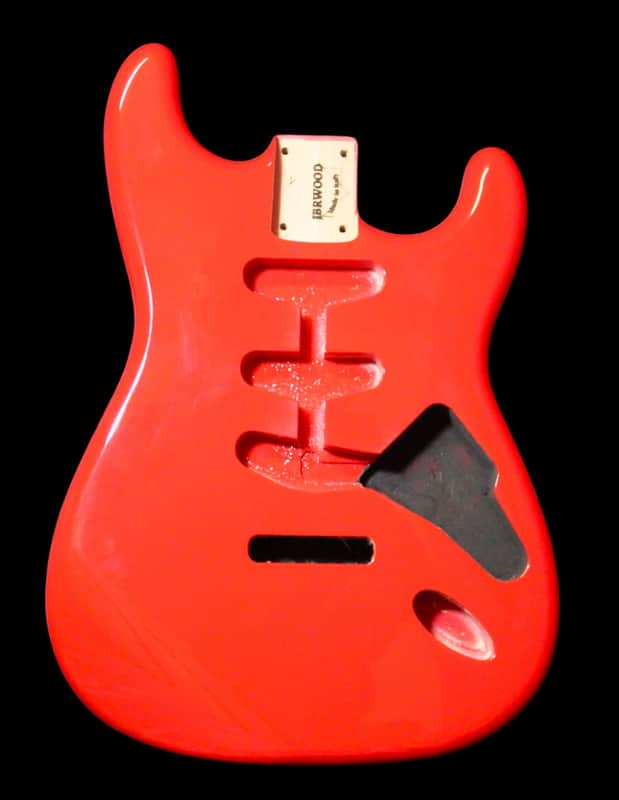 Stratocaster body  Fiesta Red image 1