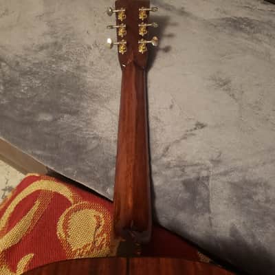 Recording King RO-318 [OM] | All solid tone woods | Mahogany sides and back and Adirondack Spruce top | Serial No. A21020351 image 12
