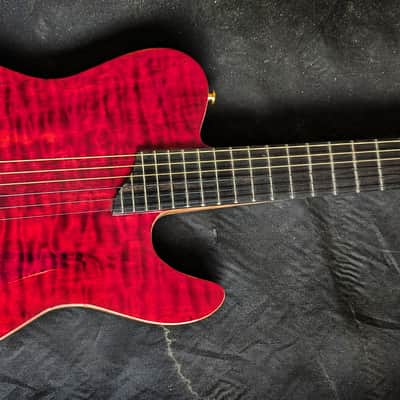 Sonicguitars Playwave classic 2024 - Trans red ON ORDER image 2