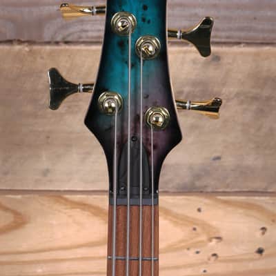 Ibanez SR400EPBDX 4-String Bass Tropical Seafloor Burst image 6