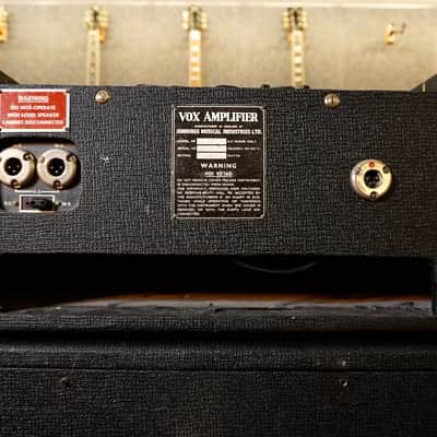 Vox AC 50 Head JMI Jennings Musical Instruments Stack w/ 2x12” cabinet Big Box 1965 Original ( Mint ) image 8