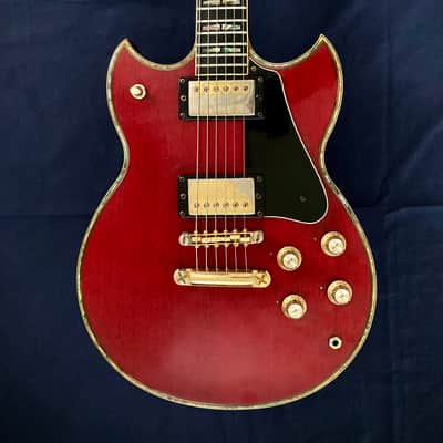 【 HOLD 】YAMAHA SG-175 Red 1976 ★Ultra-rare★ Carlos Santana w/Original YAMAHA HardCace Japan vintage MIJ image 7