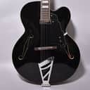 D'Angelico Premier EXL-1 Hollowbody Archtop Electric Guitar Black Finish